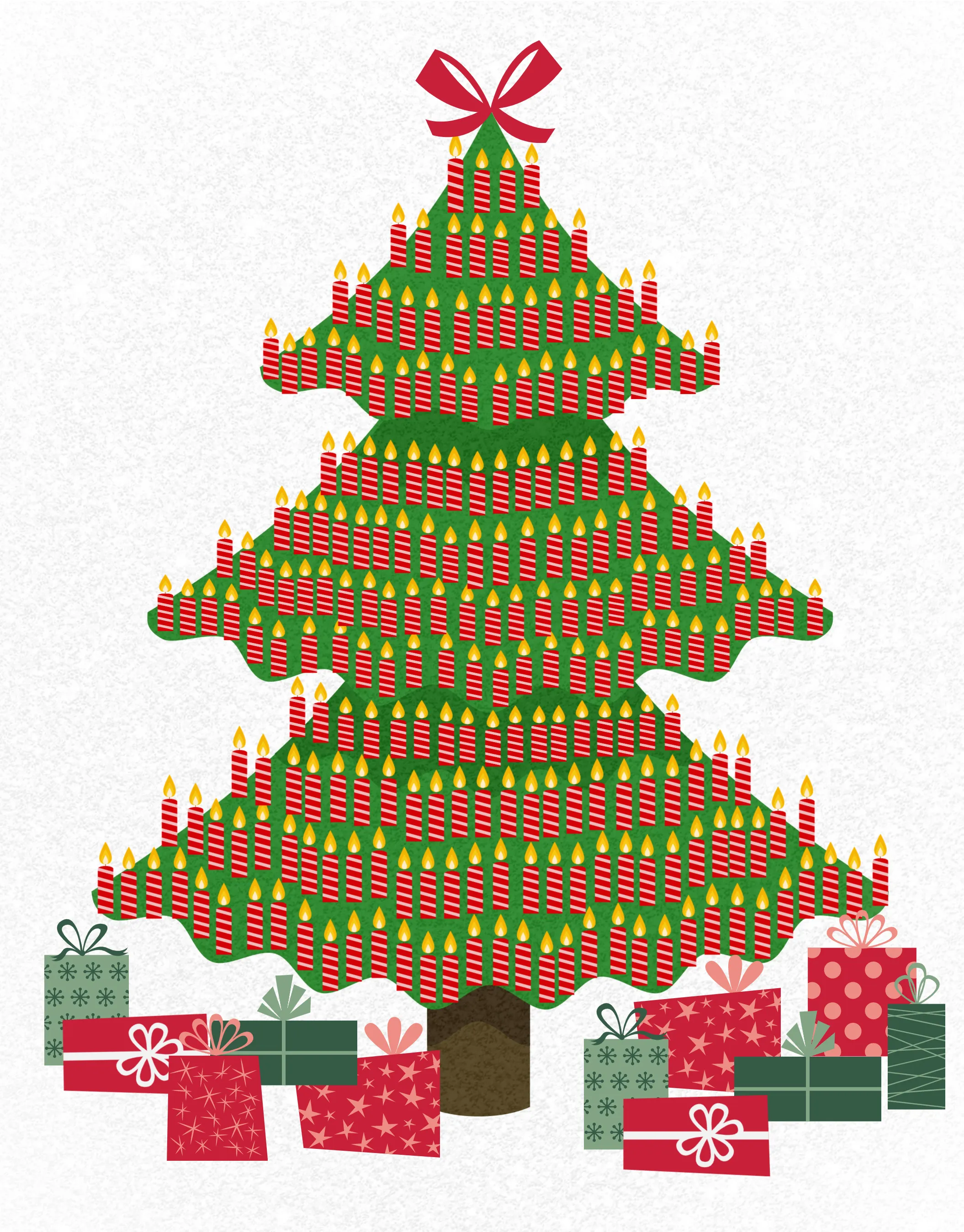 Full Tree with Presents